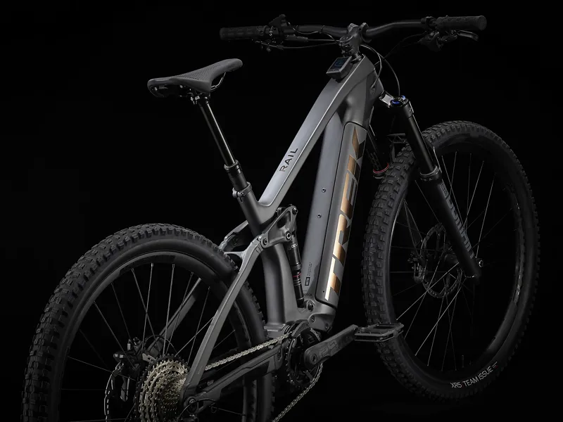 TREK Rail 9.7 Gen 2 625Wh Full Suspension Electric Bike Matte Lithium Grey-2
